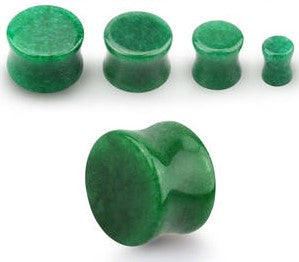 Green Jade Exotic Stone Plug