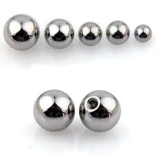 Surgical Steel Threaded Ball
