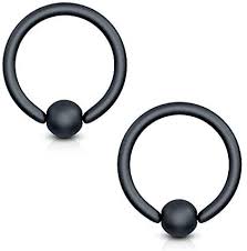 Matte Black Ball Closure Ring