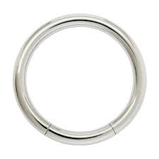 Large Gauge Surgical Steel Segment Ring