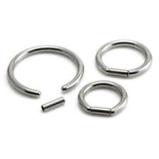 Surgical Steel Bar Closure Ring