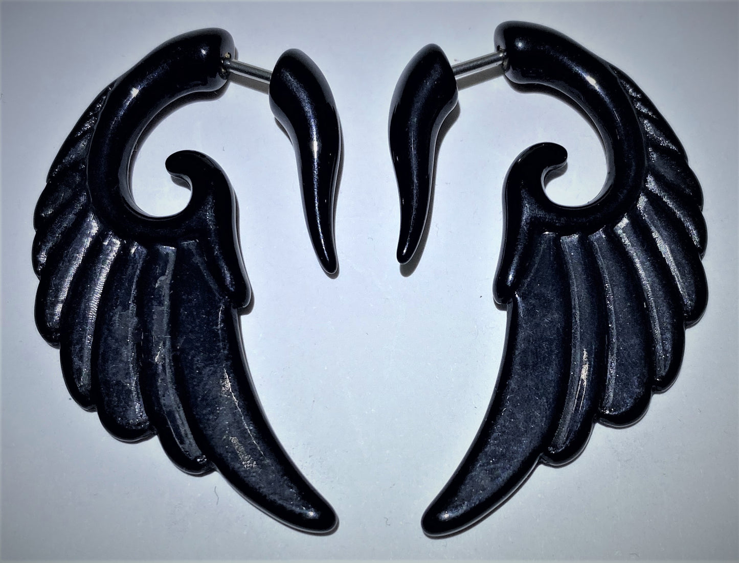 Black Wing Earring
