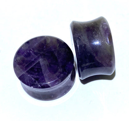 Amethyst Exotic Stone Plug