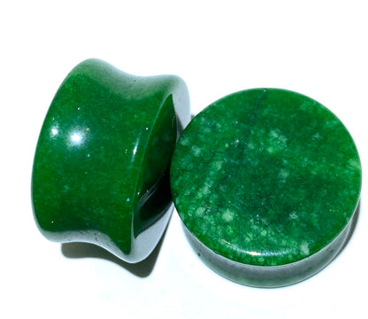 Green Jade Exotic Stone Plug