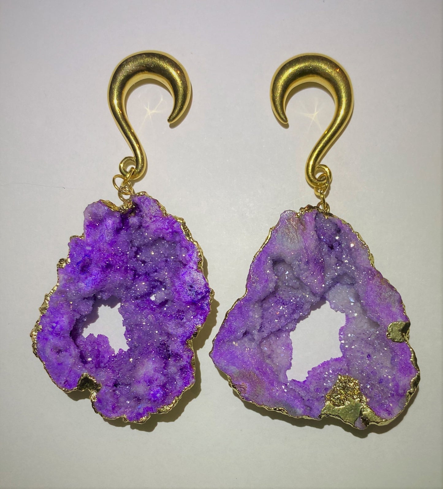 Amethyst Ear Weight