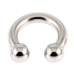 Titanium Large Gauge Circular Barbell