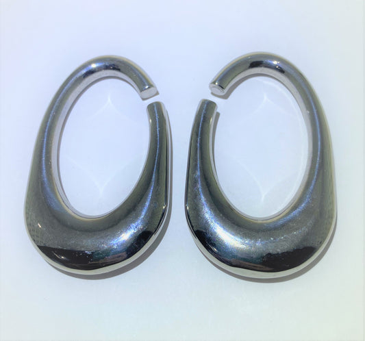 Solid Surgical Steel Ear Weights